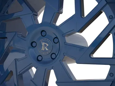 RUCCI FORGED Torcher WHEEL 3D PRINT MODEL  3D print model