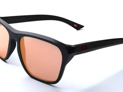 Oakley Sylas sunglasses Low-poly 3D model