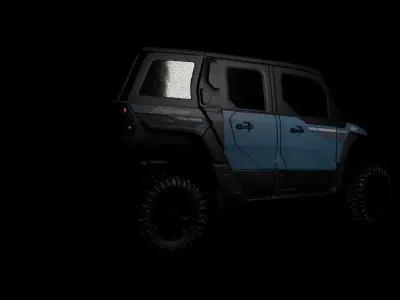  XPEDITION ADV 5 NorthStar Storm Blue Low-poly 3D model