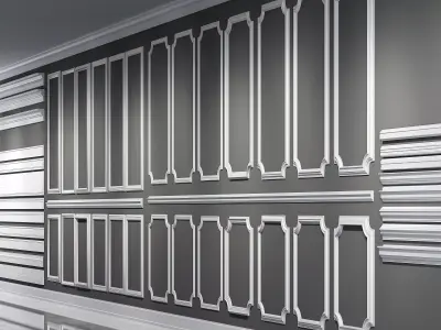 Decorative Mouldings 2 3D model