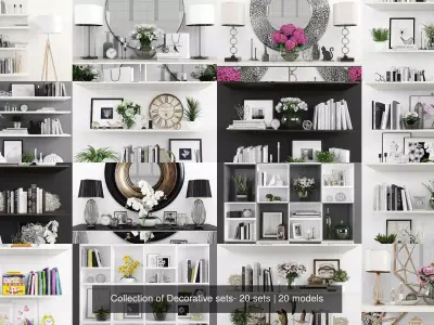 Collection of Decorative sets- 20 sets