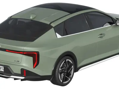 Kia K4 GT-Line 2025 3D model