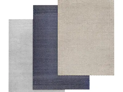 Rug Set 1326 3D model