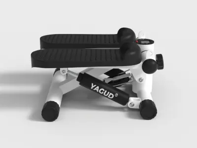 TWIST STEPPER MACHINE  Low-poly 3D model