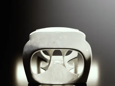 Modern table 3D model purchase