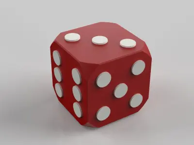 Printable Dice 3D print model