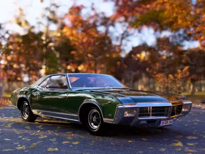 1969 Buick Riviera 3D model