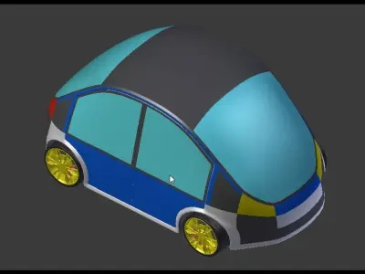 Concept car 3D model