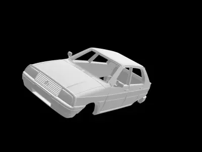 Citroen Visa GT 3D print model