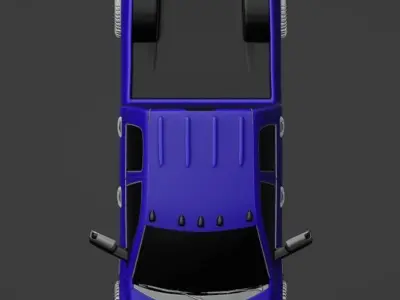 2007 3rd gen Ram 3D model