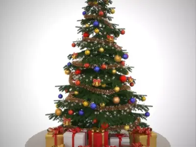 Christmas tree 3D model
