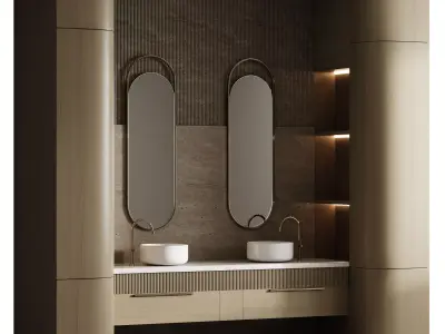 Bathroom furniture 40 3D model