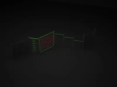 Teenagers Outdoors Toys 3D model