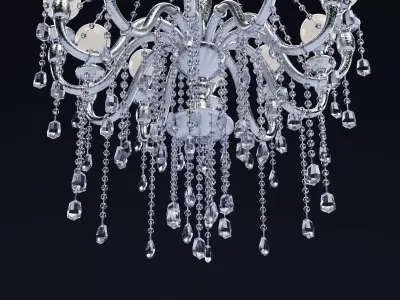 -Crystal Chandelier- 3D model