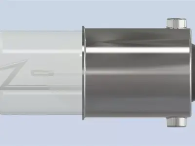 Light bulb T4W 24V - BA9s 3D model