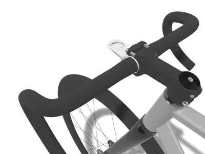 Wahoo ELEMNT Element Zip Tie Aero Mount 3D print model