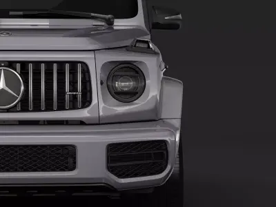 Mercedes-AMG G 63 Night Packet W464 2018 3D model