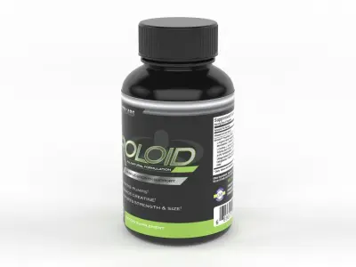 Protein Powder 3D model order