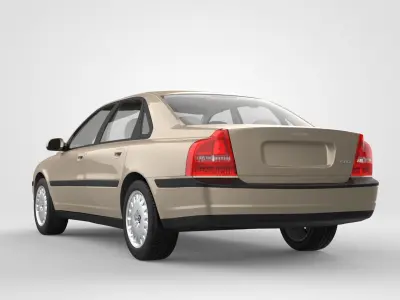 Volvo S80 T5 3D model