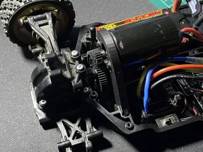 TT02 High Mount 3D print model