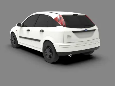 Ford Focus 2003 3D model