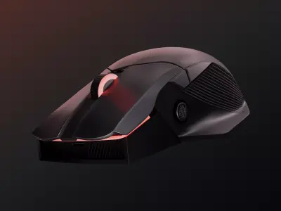 Asus Chakram Mouse 3D model