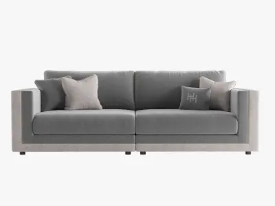 Tancredi Sofa by Heritage Collection 3D model