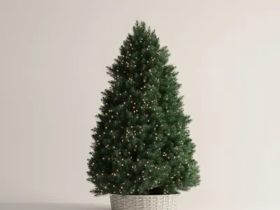 Trees Christmas 3D model