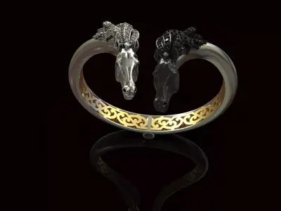  Horse Bracelet 3D model