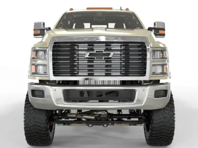 Chevy 4500 Lifted Truck 2019  3D model