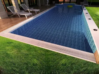 swimmingpool swimming pool in house Free 3D model