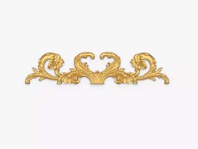 Classic decor ornament 289 3D model