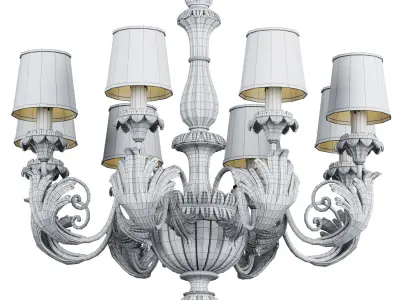 Decor for interior  3D model