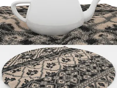Rugs No 307 Low-poly 3D model