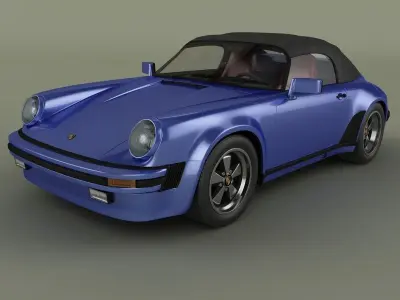 Porsche 911 Speedster 3D model