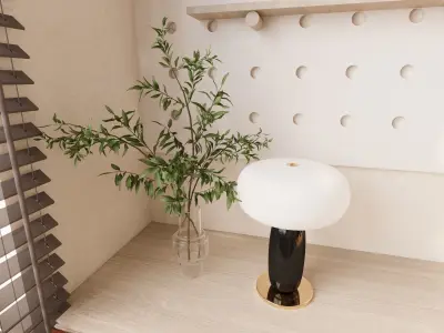3D model of interior study 3D model buy