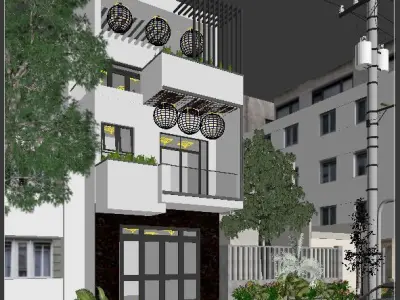 Modern House 3D model