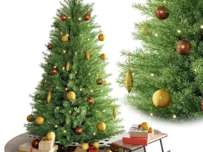 Christmas tree 3D model