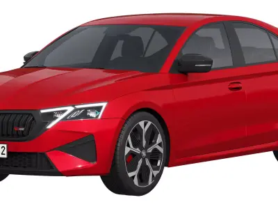 Skoda Octavia RS 2025 3D model