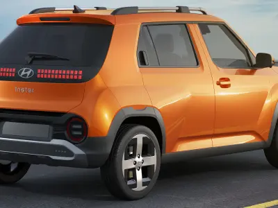 Hyundai Inster 2025 3D model