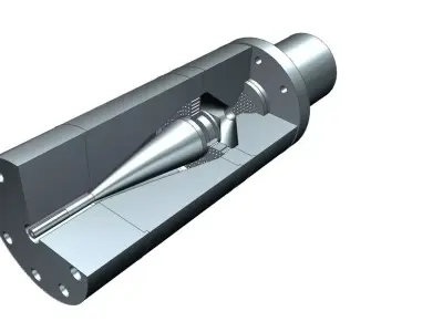 WPC D30 Die Design 3D model