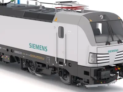Siemens Vectron Engine 3D model