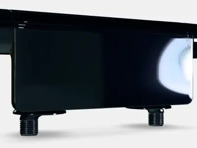 BROGRUND Thermostatic shower mixer Low-poly 3D model