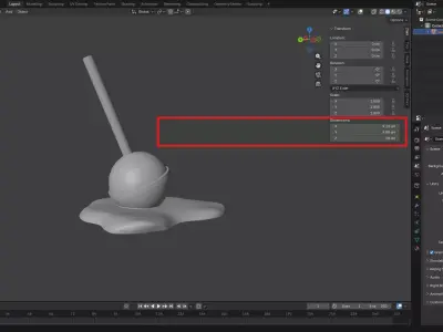 Melting Lollipop 3D print model