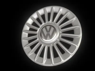 Volkswagen UP Amsterdan rim Free 3D model