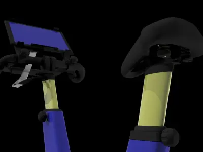 Exercise Bike 3D model