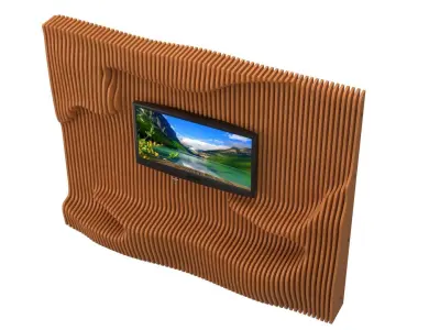 Parametric TV 3D model 04 3D model