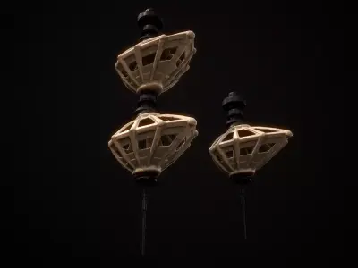 building 8 Low-poly 3D model