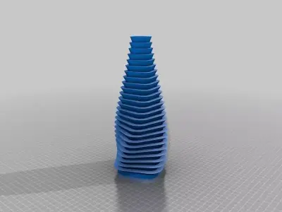 Arrayed Vase Free 3D print model purchase