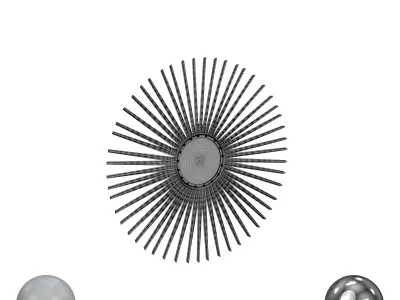 Safavieh Shanira Mirror 3D model